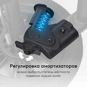 Коляска Happy Baby 2 в 1 "Mommer pro", бежевая